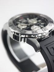 Breitling Colt Chronograph Steel Black Dial 41mm Quartz Mens Watch A73387