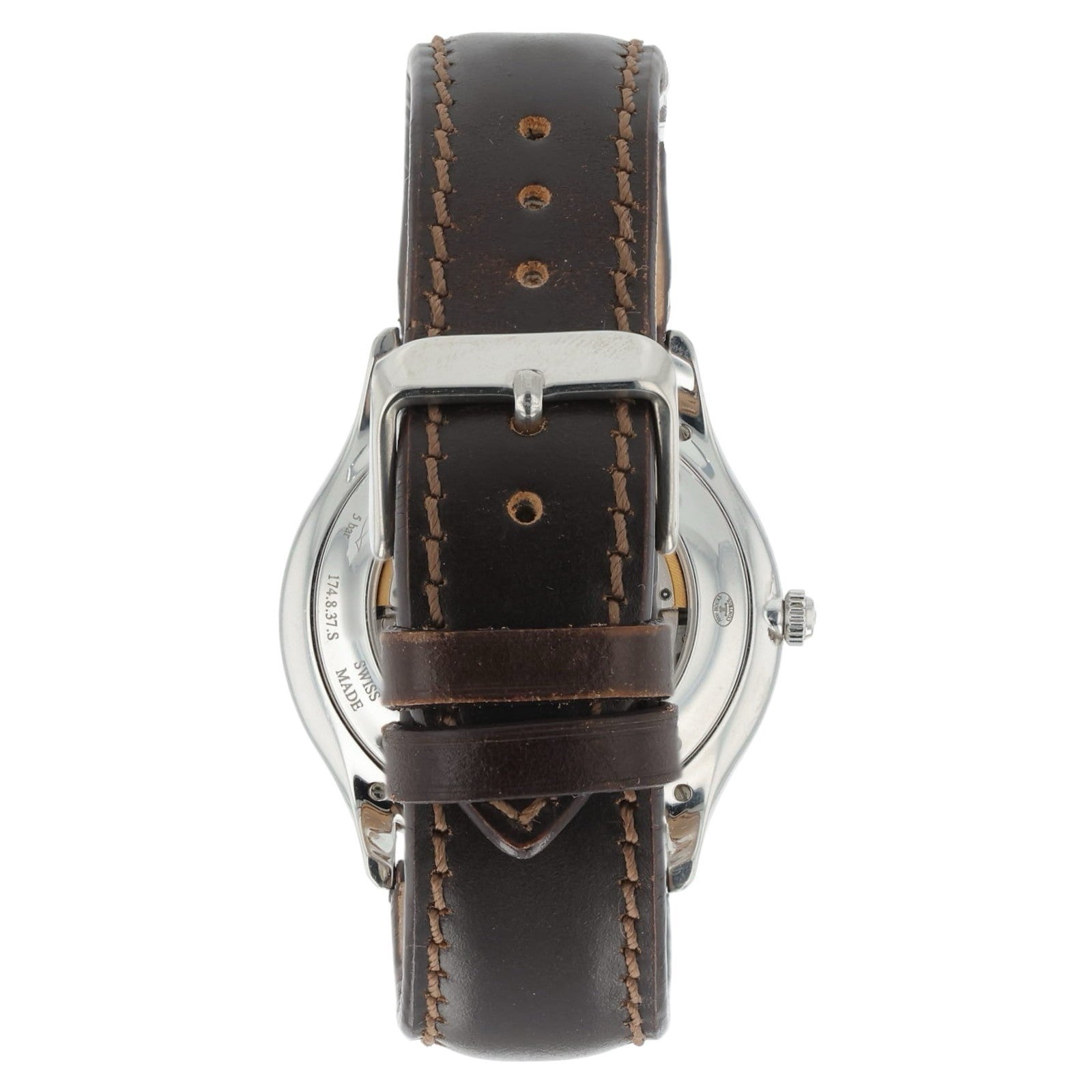 Jaeger-LeCoultre Master Slim Date Steel Silver Dial 39mm Automatic Mens Q1238420