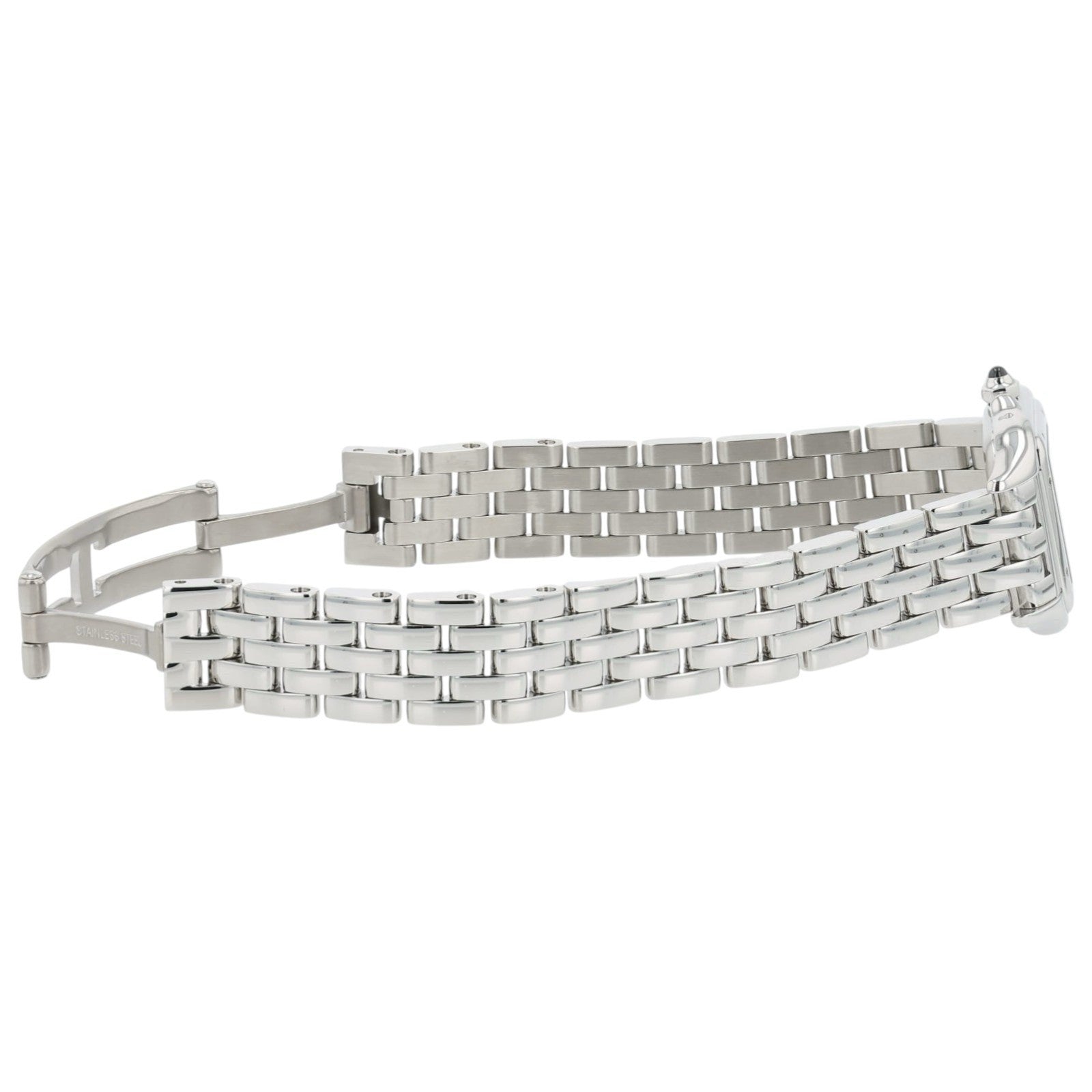 Cartier Panthere Silver Dial Stainless Steel 22mm Quartz Women's Watch WSPN0006
