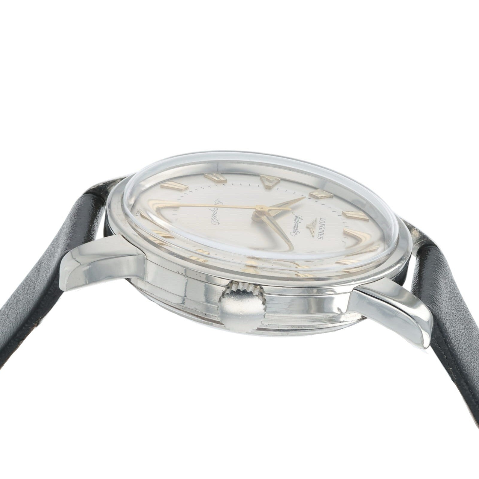 Longines Conquest Silver Dial Stainless Steel 35mm Automatic Men’s Watch 9000