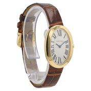 Cartier Baignoire Silver Dial 18k Yellow Gold 31x24mm Quartz Women’s W8000009
