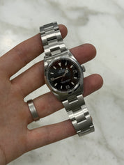 Rolex Explorer Stainless Steel Black Dial 36mm Automatic Men’s Watch 14270