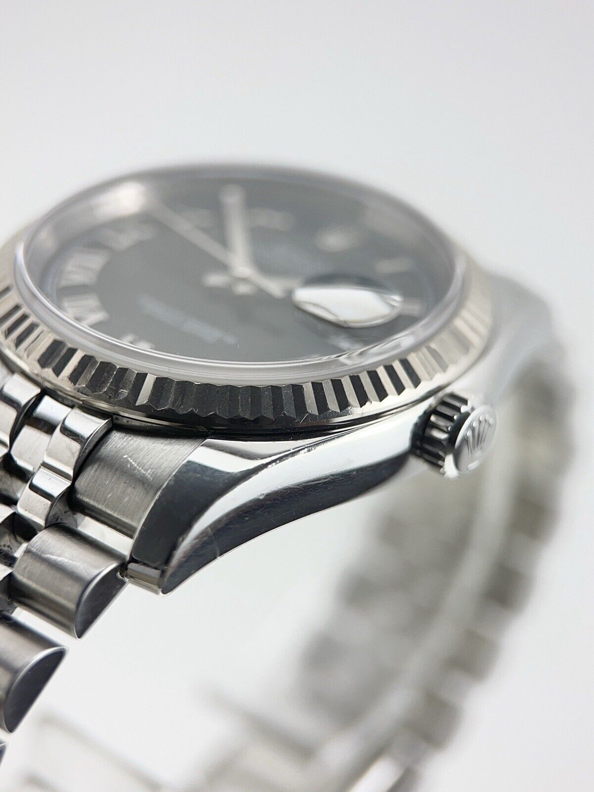 Rolex Datejust Stainless Steel 36mm Automatic Men’s Watch Black Dial 116234