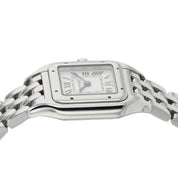 Cartier Panthere Silver Dial Stainless Steel 22mm Quartz Women's Watch WSPN0006