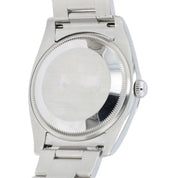 Rolex Date Silver Dial Stainless Steel 34mm Automatic Unisex Watch 115234