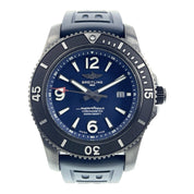 Breitling Superocean Stainless Steel Blue Dial 46mm Automatic Men's Watch M17368