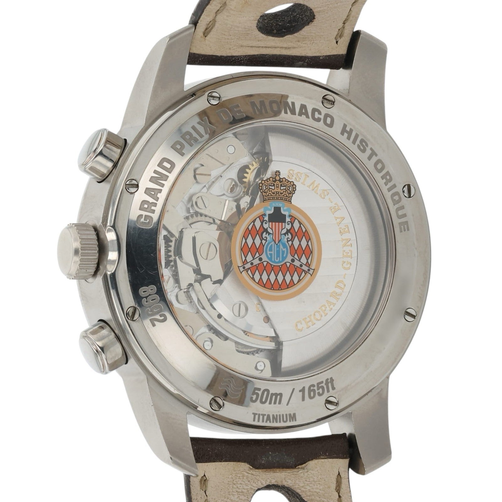 Chopard Mille Miglia Titanium Tan Dial 42mm Automatic Movement Mens Watch 8992