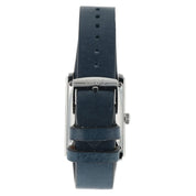Oris Rectangular Stainless Steel Blue Dial 25x38mm Automatic Men's Watch 7783