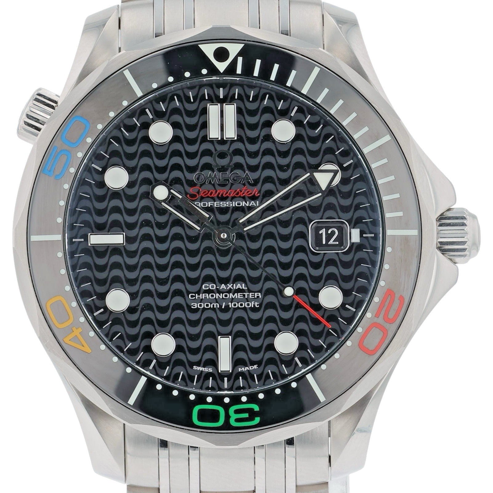 Omega Seamaster Diver Steel Black Dial 41mm Automatic Men's 522.30.41.20.01.001