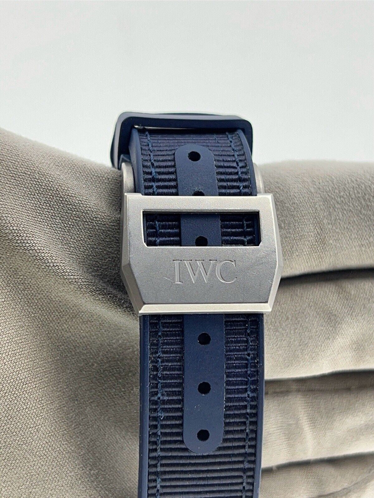 IWC Blue Angels Edition Automatic Chronograph Blue Dial Watch IW389109