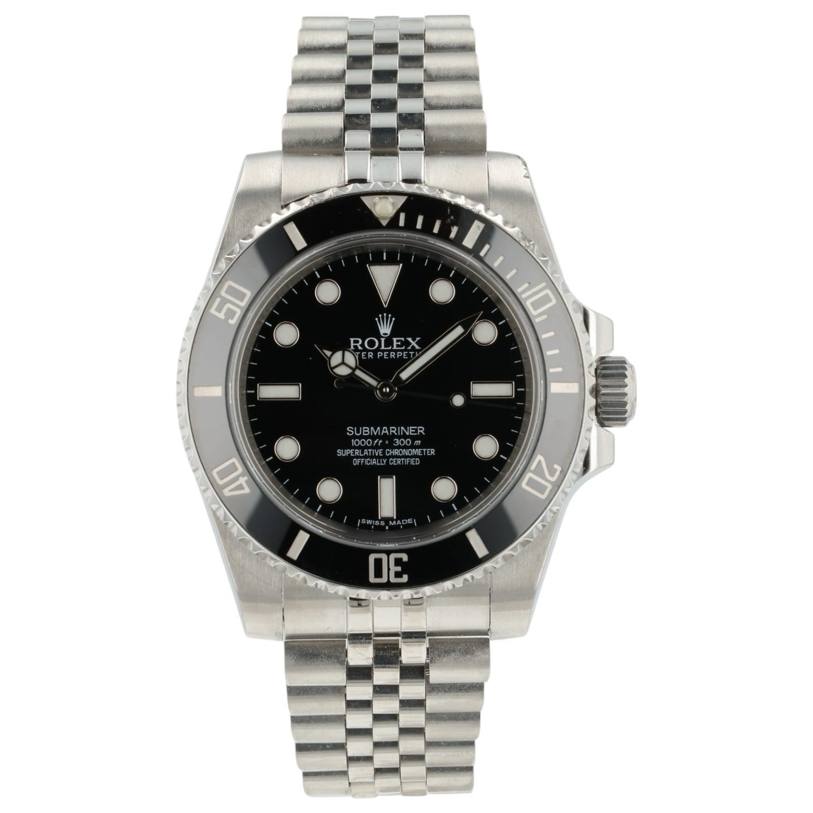 Rolex Submariner Black Dial Stainless Steel 40mm Automatic Men’s Watch 114060