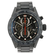 Tag Heuer Carrera Calibre Black Dial Ceramic 43mm Automatic Men's Watch CAR2090