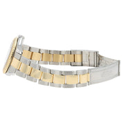 Rolex Yachtmaster White Dial Gold & Steel 35mm Automatic Unisex Watch 68623