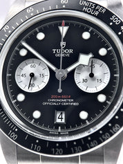 Tudor Black Bay Stainless Steel Chronograph Black Dial 41mm 79360N - Watch only