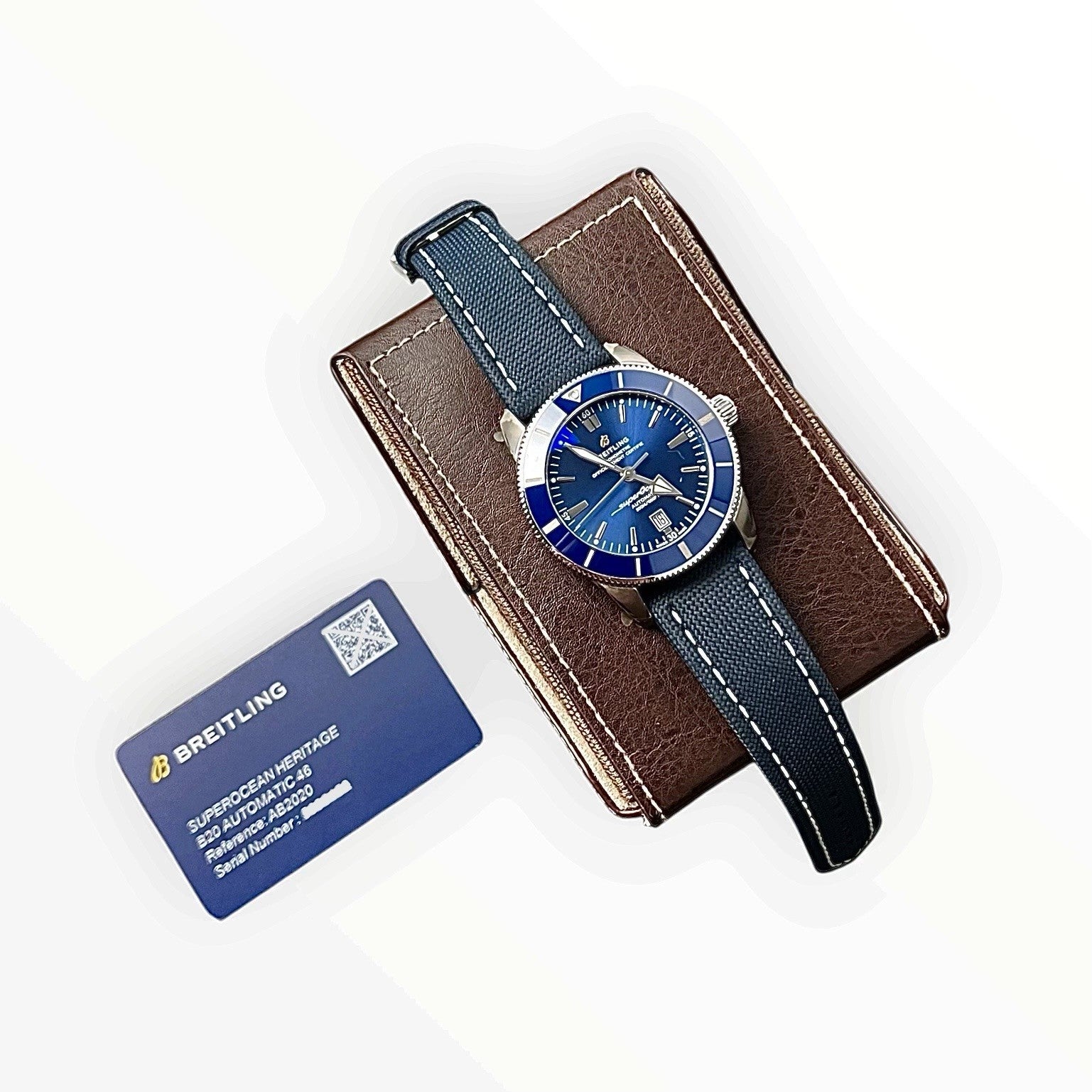 NEW 2026 Breitling SuperOcean Blue Dial Steel 46mm Automatic Men’s Watch AB2020