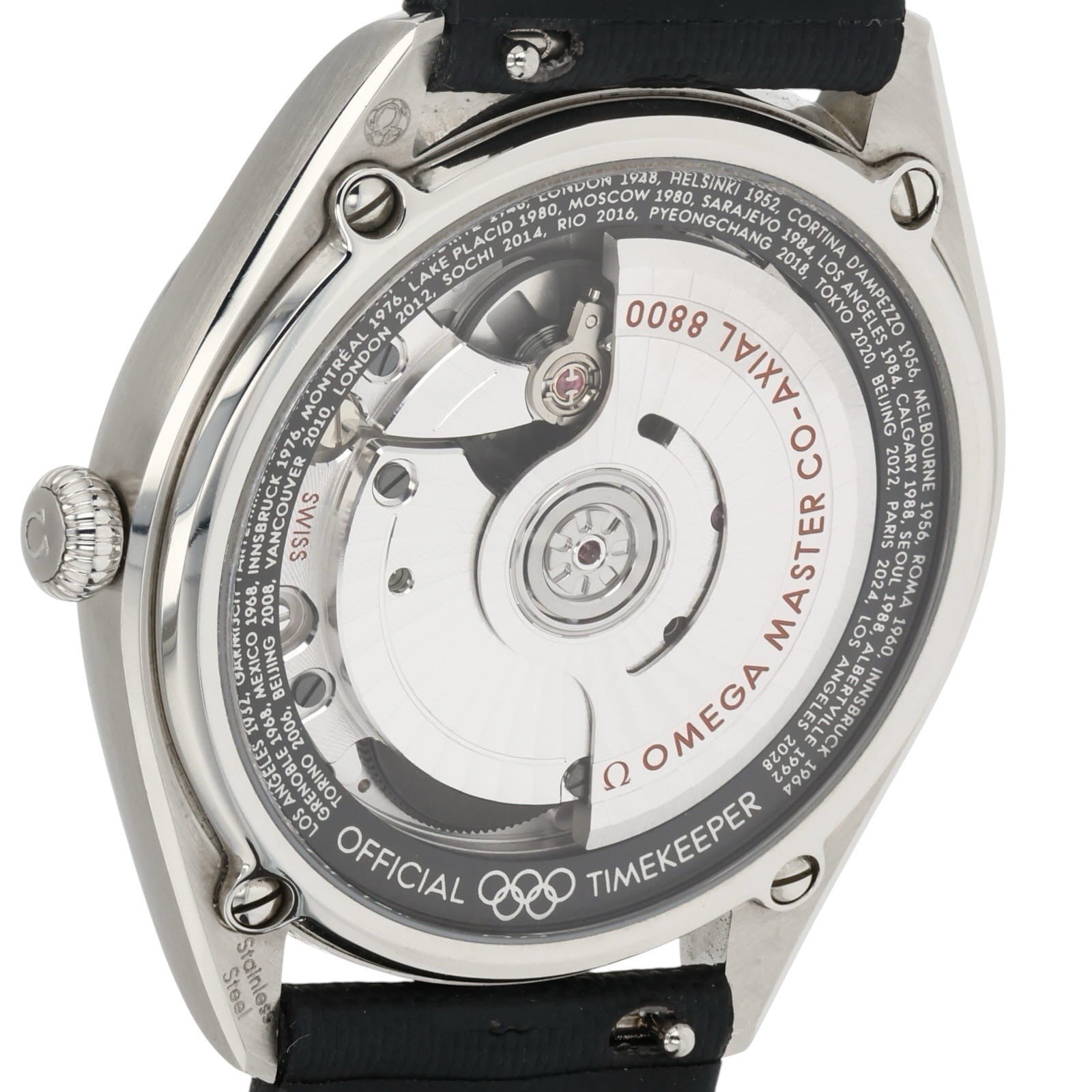 Omega Seamaster Olympic Steel Black Dial 40mm Automatic Mens 522.32.40.20.01.003