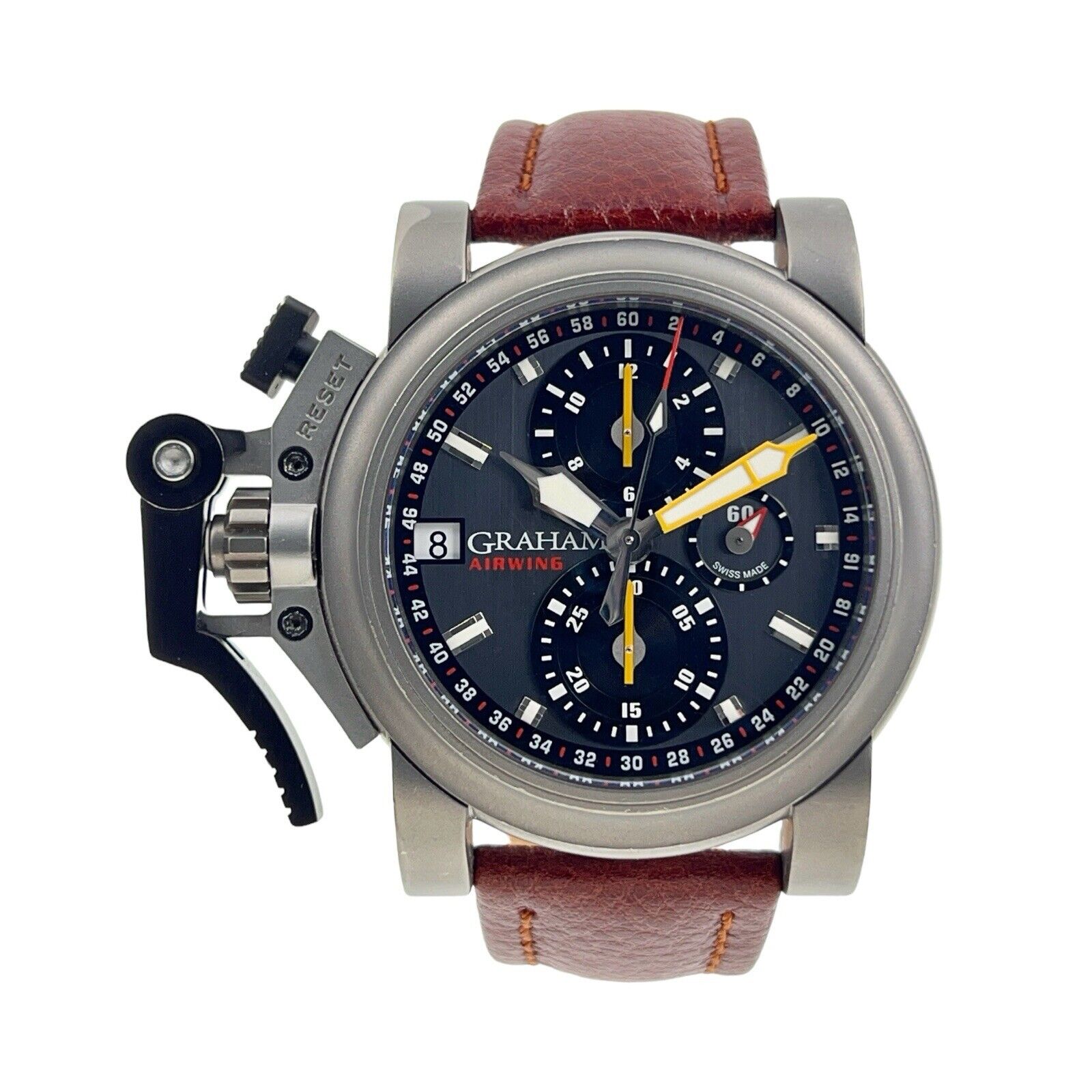 Graham Airwing Oversized Chronofighter Titanium 47mm Automatic Men’s Watch