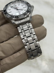 Omega Seamaster Steel White Dial 42mm Automatic Watch 210.30.42.20.04.001