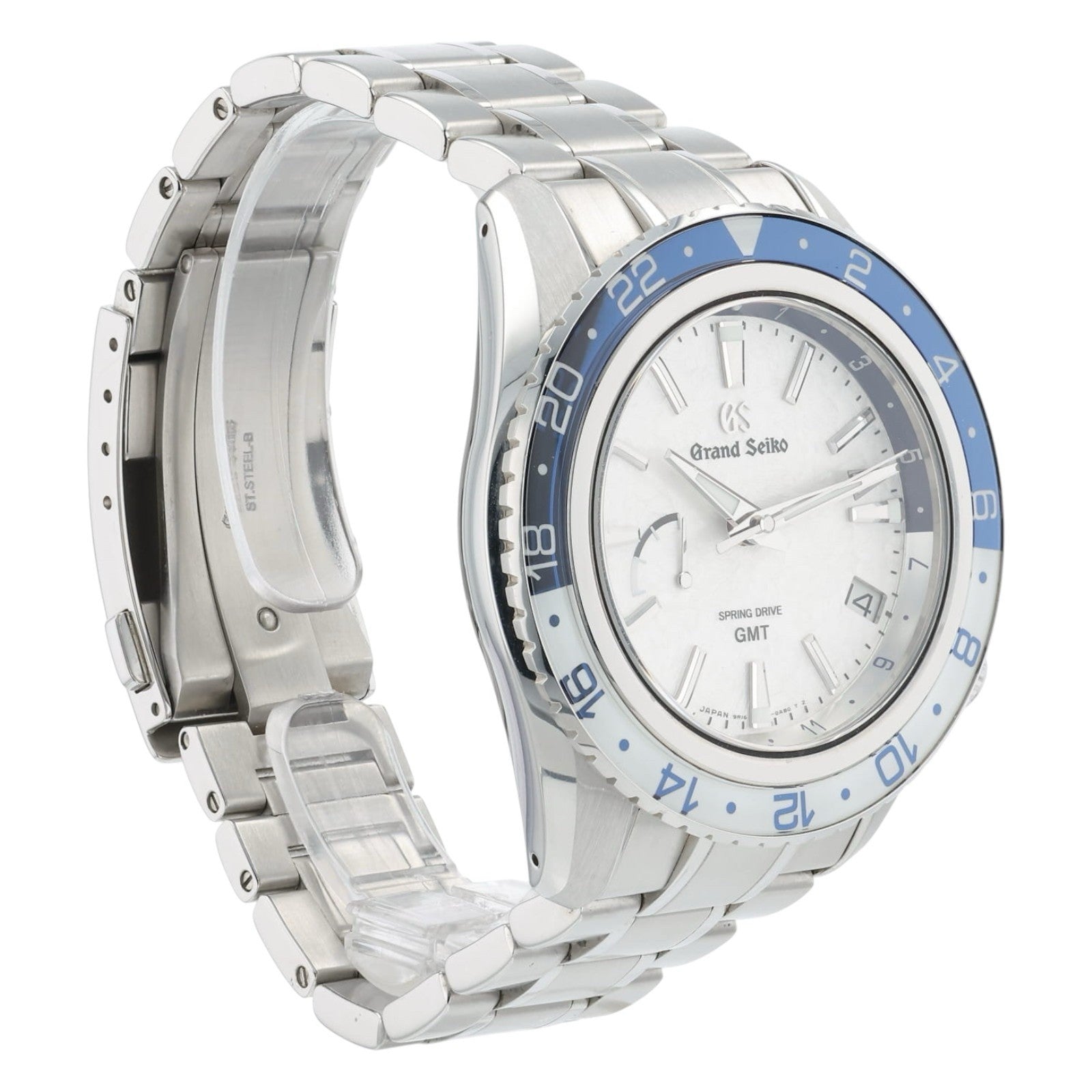 Grand Seiko Stainless Steel Shakabura White Dial 44mm Automatic Men’s SBGE275