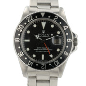 Rolex GMT-Master Black Dial Stainless Steel 40mm Automatic Men’s Watch 1675