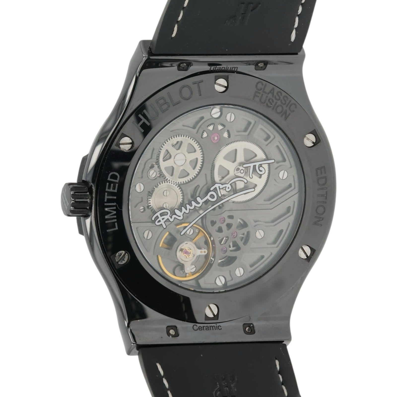 Hublot Classic Fusion Pop Art Dial Ceramic 45mm Manual Wind Mens 515.CS.0910.LR