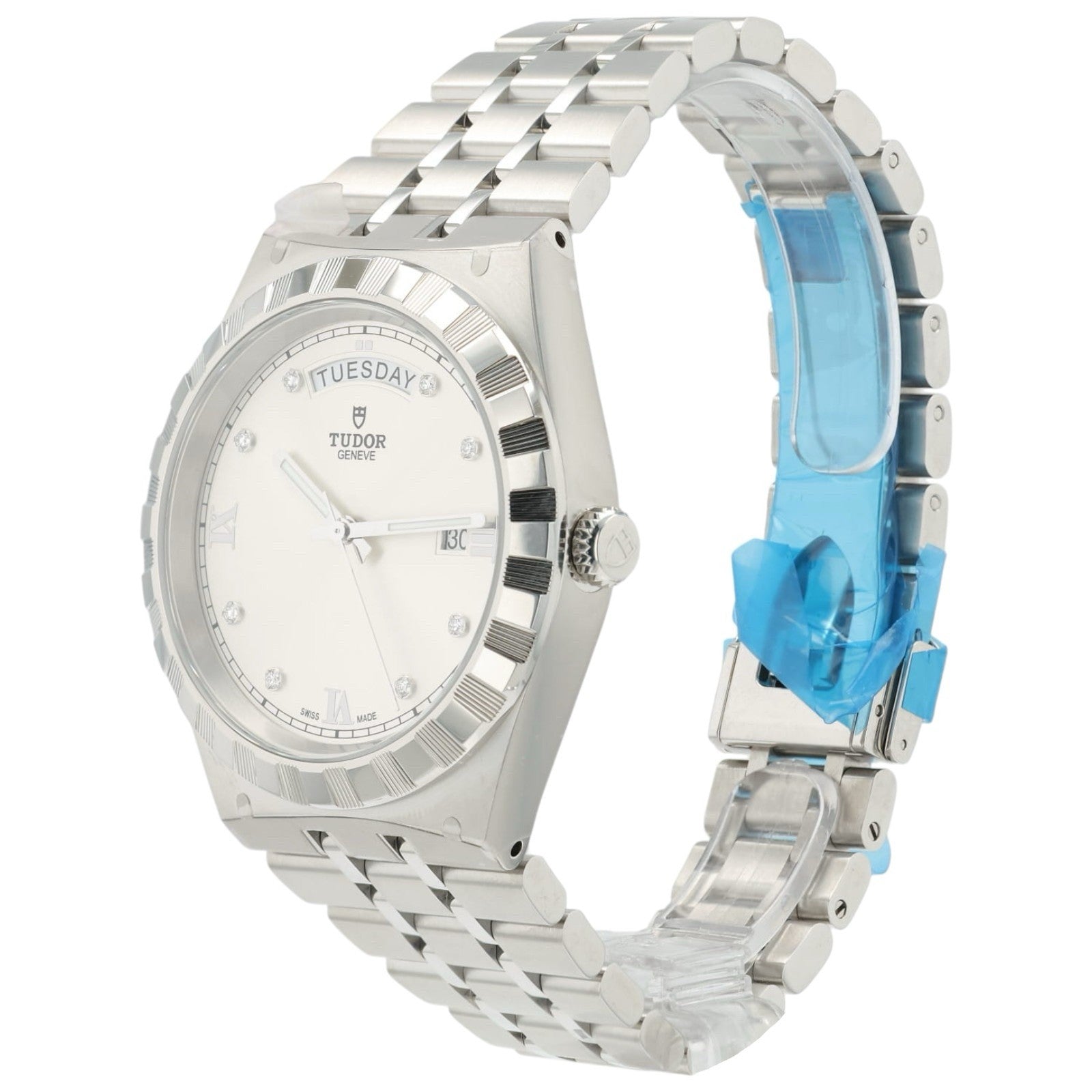 NEW 2023 Tudor Royal Silver Dial Stainless Steel 41mm Automatic Mens Watch 28600