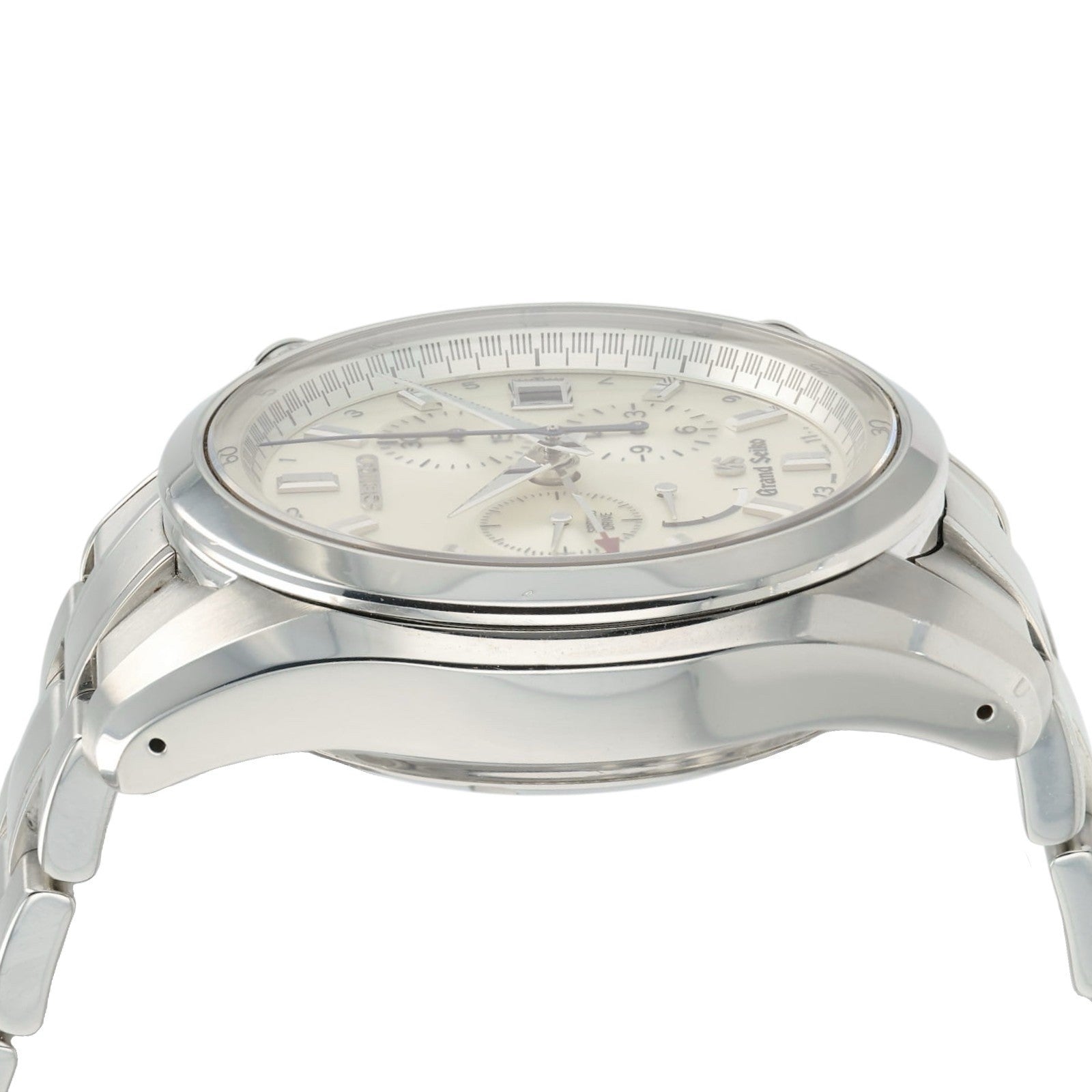 Grand Seiko Spring Drive Silver Dial Stainless Steel 43mm Automatic Mens SBGC001