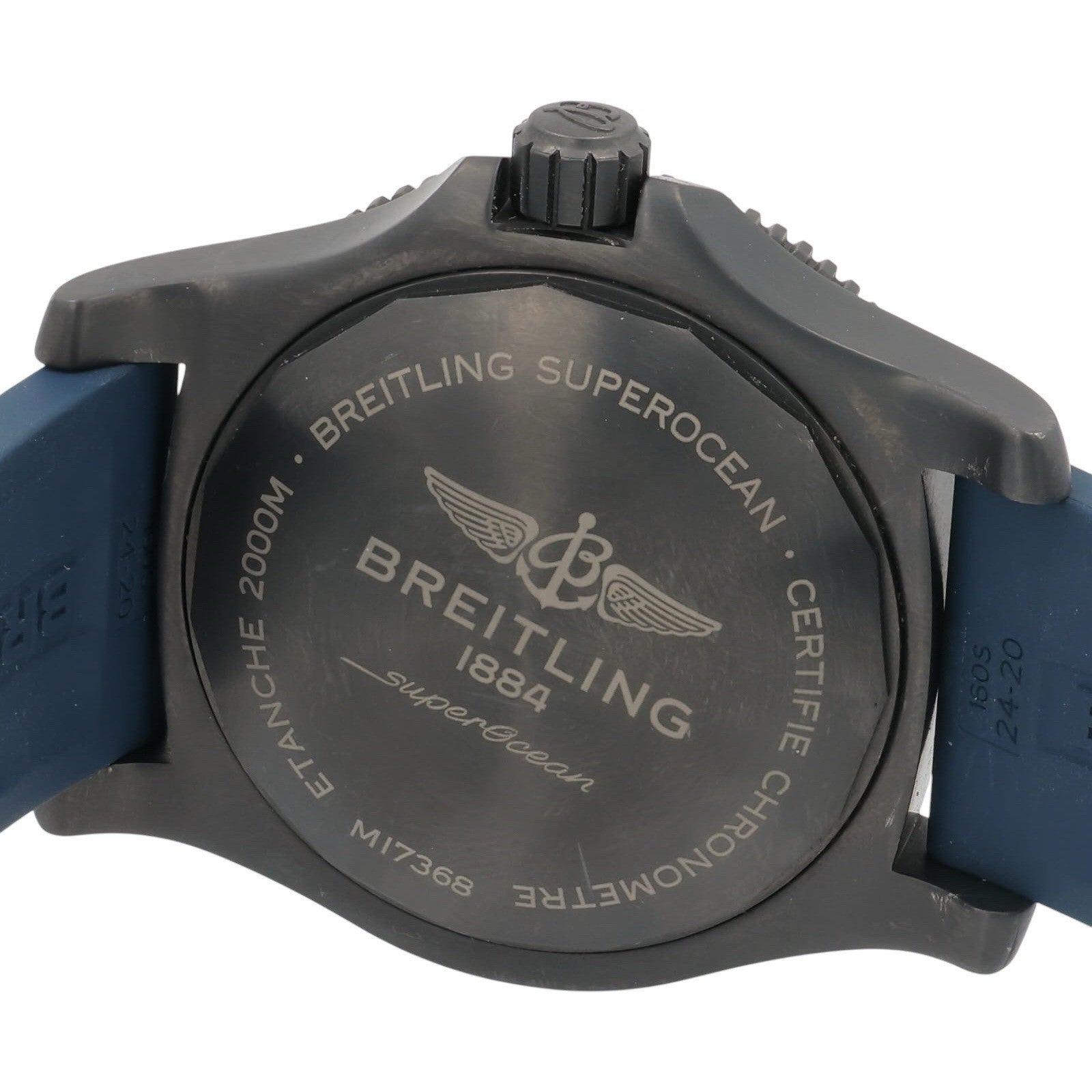 Breitling Superocean 46 Stainless Steel Blue Dial 46mm Automatic Men’s M17368