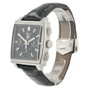 Tag Heuer Monaco Black Dial Stainless Steel 38mm Automatic Men’s Watch CW2111