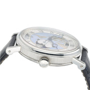 Breguet Classique Hora Mundi Platinum Silver Dial 43mm Automatic Mens 5717PTU