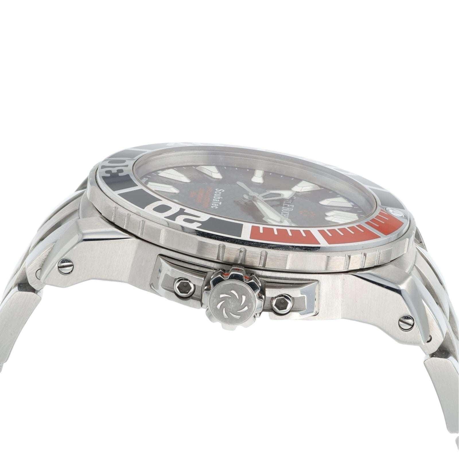 Carl F Bucherer Black Dial Stainless Steel 44mm Automatic Men’s Watch 10632.23