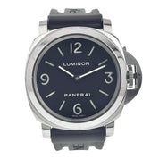 Panerai Luminor Stainless Steel Black Dial 44mm Manual Wind Men's Watch PAM00111