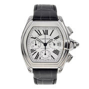 Cartier Roadster Chronograph Automatic 42mm Silver Dial 2618 Stainless Steel