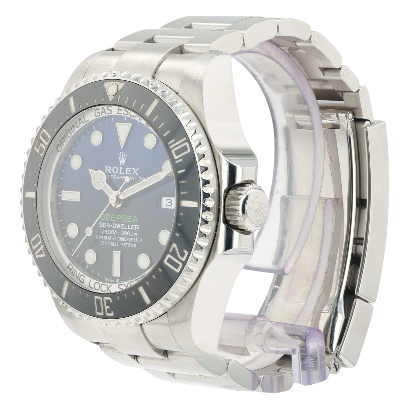 Rolex Deepsea James Cameron Stainless Steel 44mm Automatic Movement Mens 126660