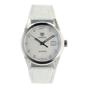 Tag Heuer Carrera Lady Steel MOP Dial 36mm Quartz Movement Womens Watch WBG1312