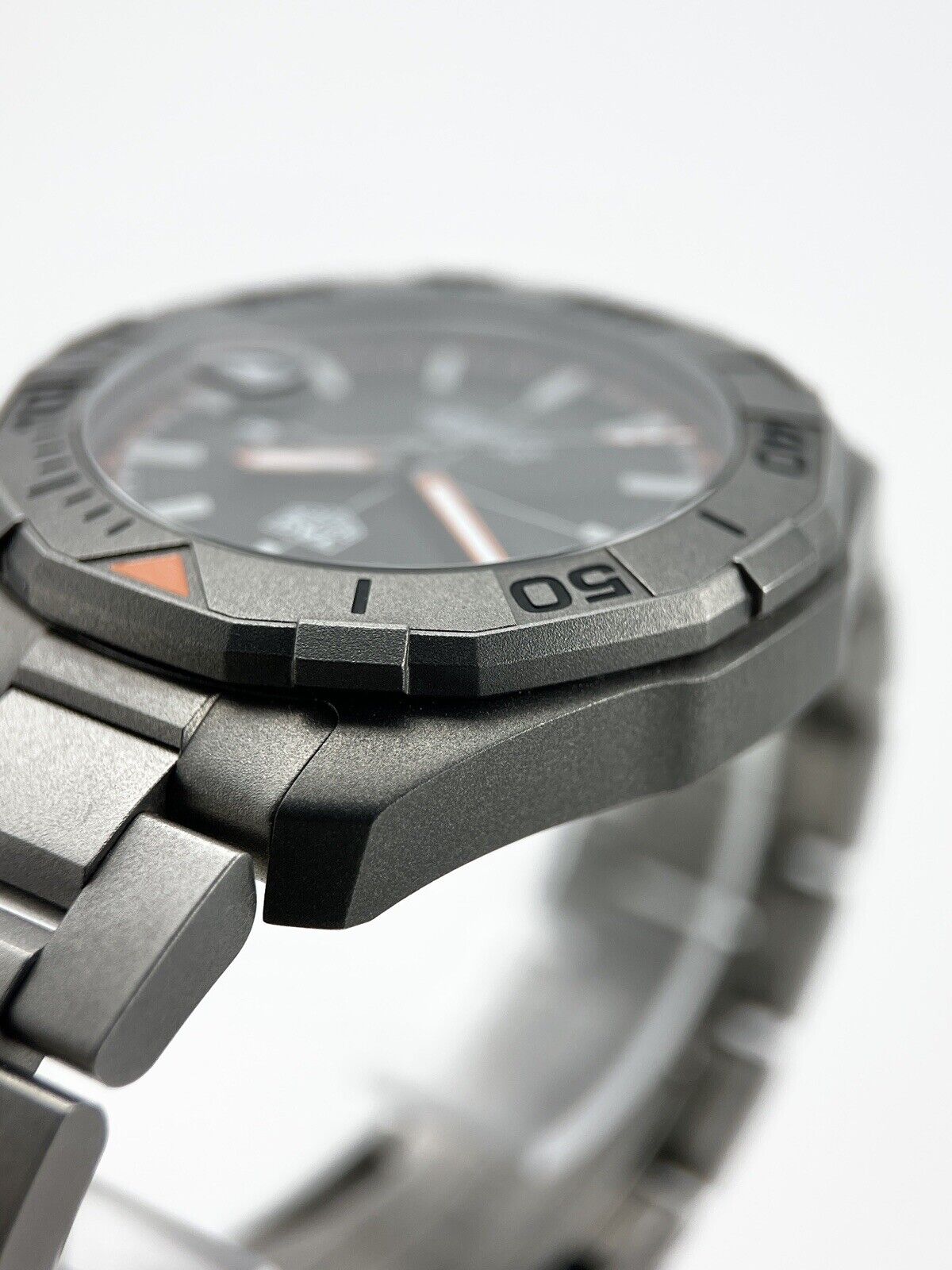 TAG Heuer Aquaracer Bamford Titanium 43mm WAY208F. BF0638 Black Dial Men's Watch