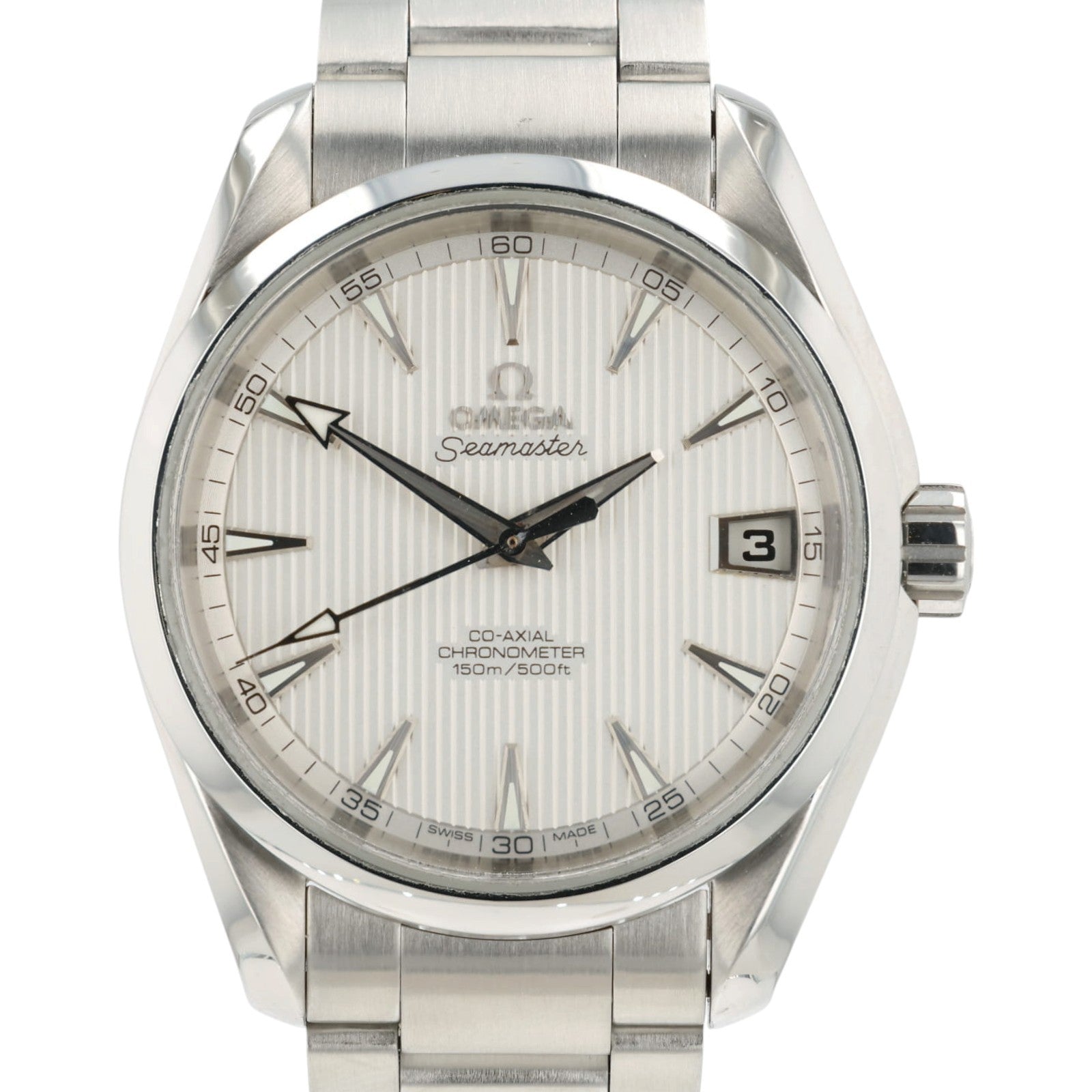 Omega Seamaster Silver Dial Steel 38.5mm Automatic Men's 231.10.39.21.02.001