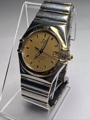 Two Tone 35mm Omega Constellation Chronometer Automatic Date Watch Cal. 1120