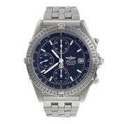Breitling Blackbird Stainless Steel Black Dial 39mm Automatic Mens Watch A13350