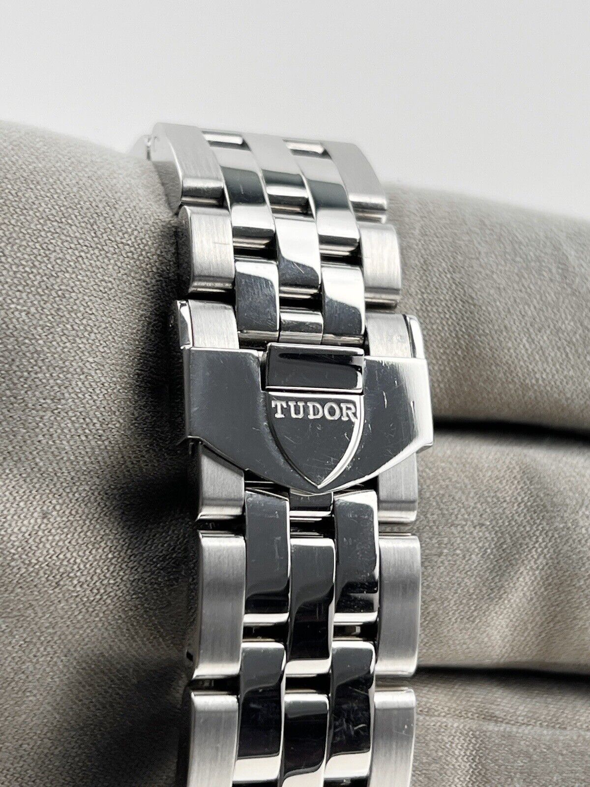 Tudor Glamour Date 36mm Automatic Stainless Silver Dial Watch Only Ref. 55000