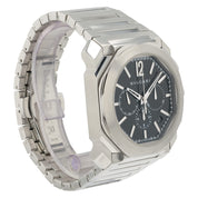 Bulgari Octo Chrono Black Dial Stainless Steel 41mm Automatic Mens BGO 41 S CH
