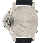 Panerai Luminor Chronograph Steel White Dial 44mm Automatic Mens Watch PAM01218