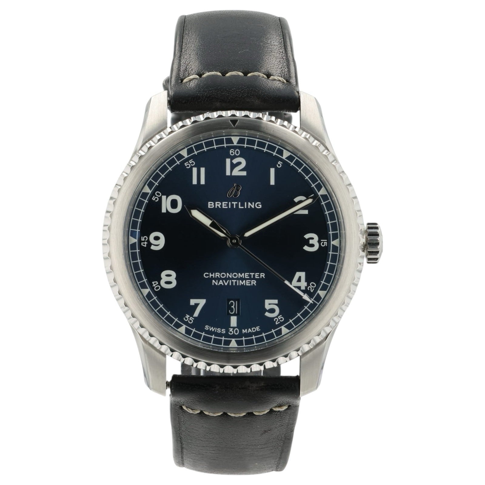 Breitling Navitimer Blue Dial Stainless Steel 41mm Automatic Men’s Watch A17314