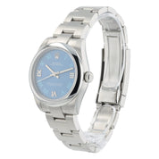 Rolex OP Blue Roman Blue Dial Stainless Steel 31mm Automatic Ladies Watch 177200