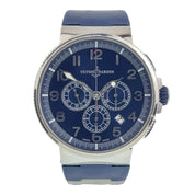 Ulysse Nardin Chronograph Steel Blue Dial 43mm Automatic Men's Watch 1503-150
