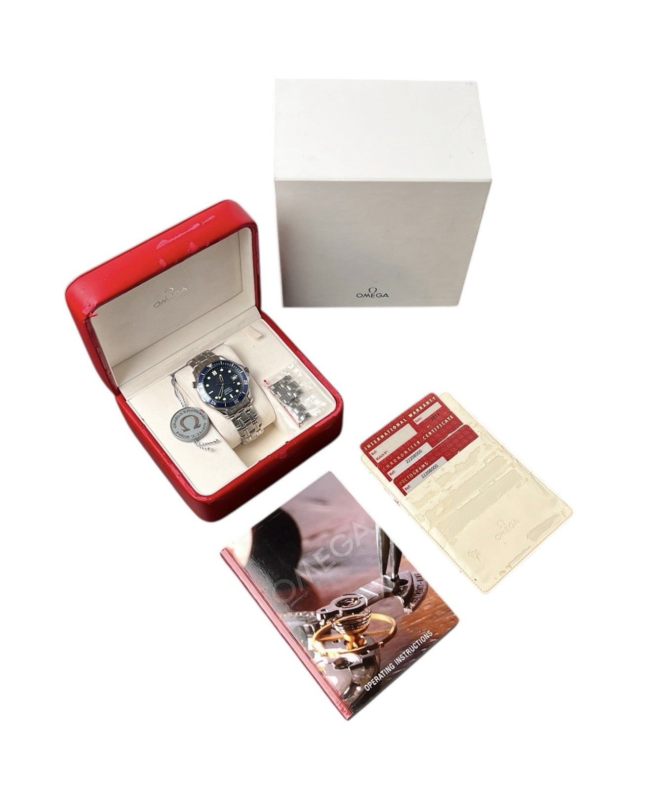 Omega Seamaster Diver Stainless Steel Blue Dial 41mm Automatic Men’s 2220.80.00