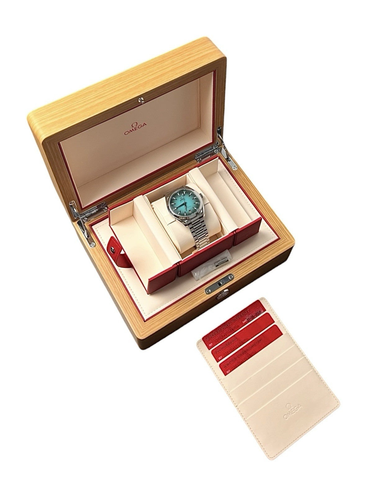 Omega Seamaster Aqua Terra Turquoise Dial Steel 41mm Men’s 220.10.41.21.03.006