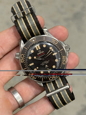 Omega Seamaster NTTD James Bond 007 No Time To Die Watch 210.92.42.20.01.001