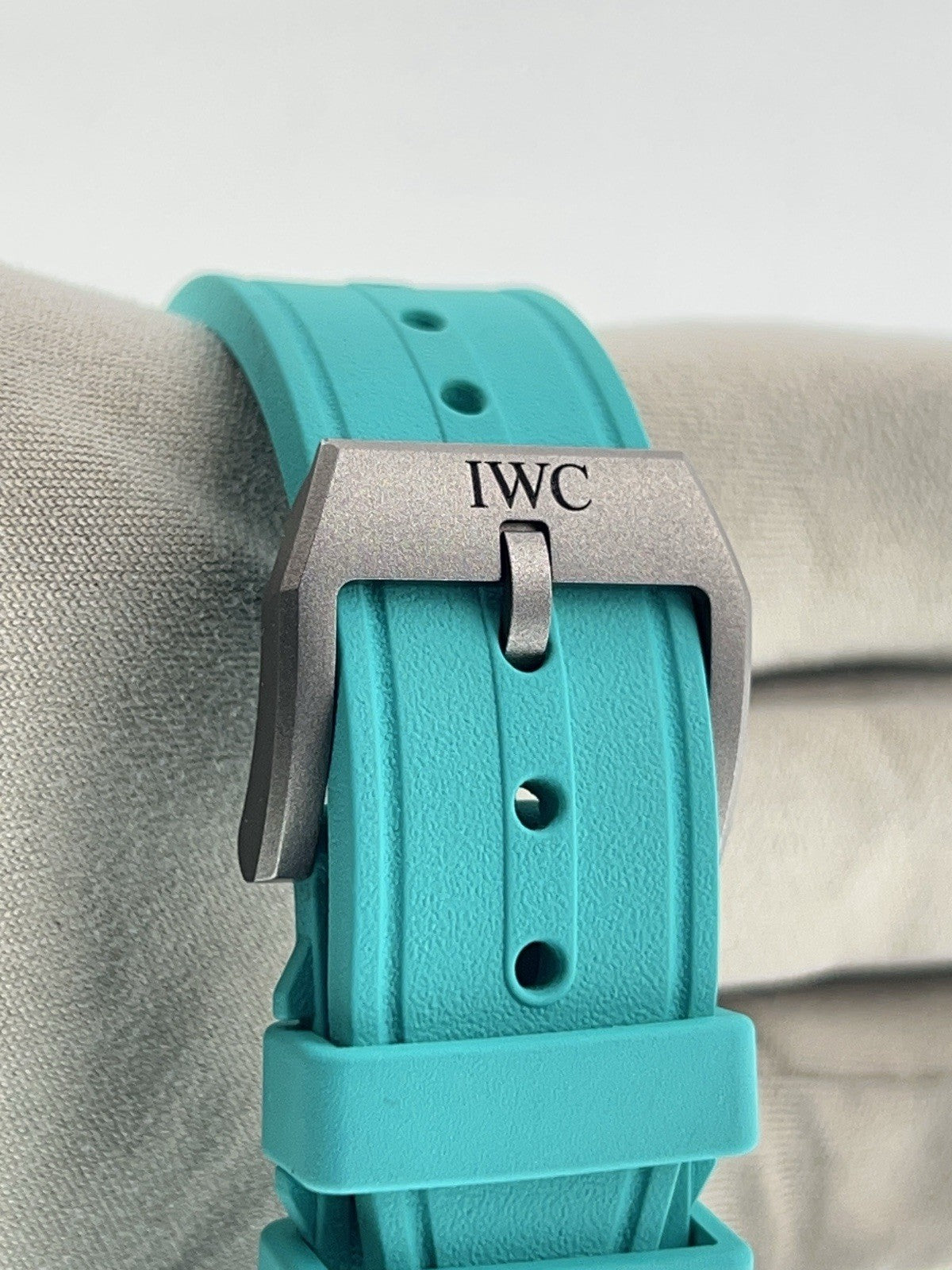 IWC Petronas Pilot Chronograph Titanium Black Dial 41mm Watch IW388108