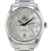 Omega Seamaster MOP Silver Dial Steel 38mm Automatic Mens 220.10.38.20.55.001